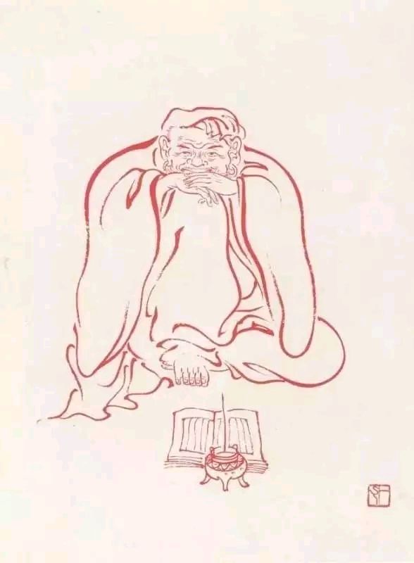 弘一法师的罗汉图(99幅)