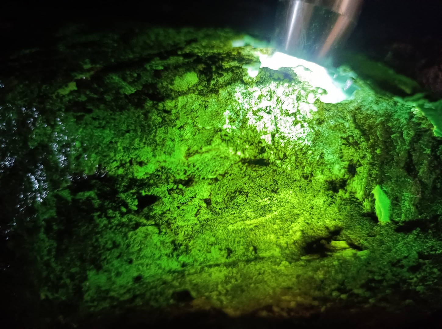 精品高冰玻璃种帝王绿翡翠原石