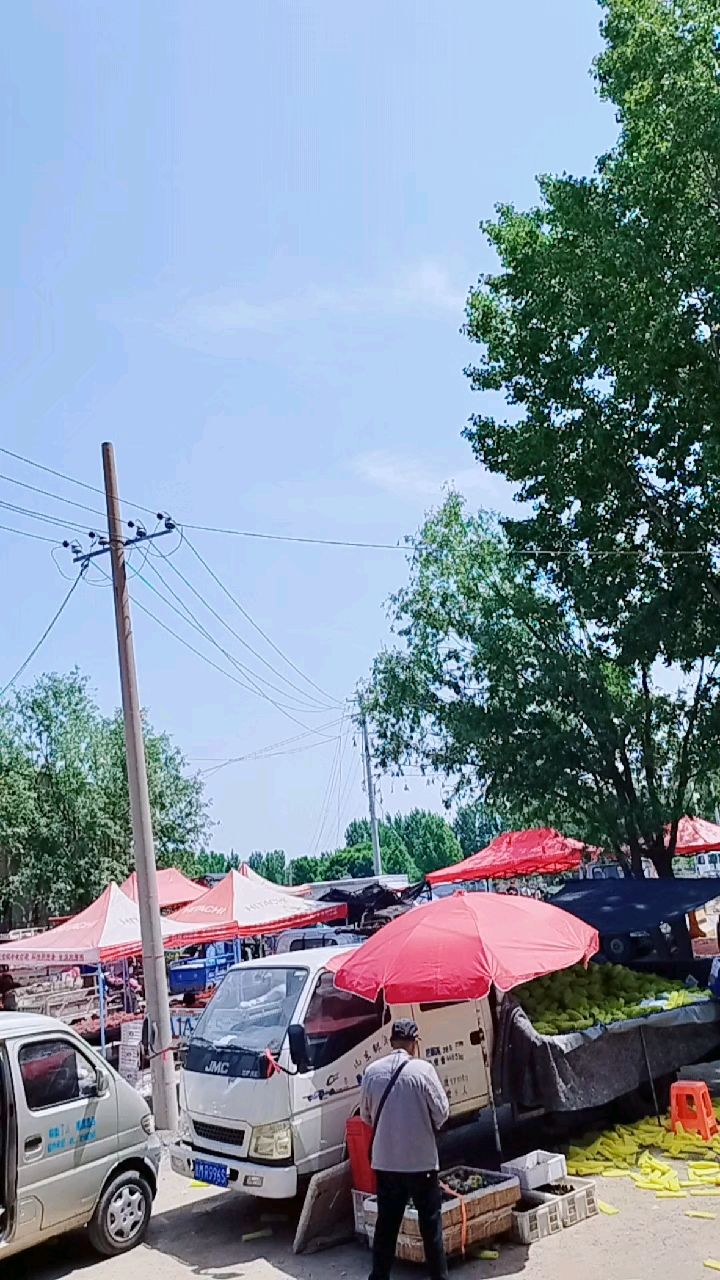 五一节赶滩头大集