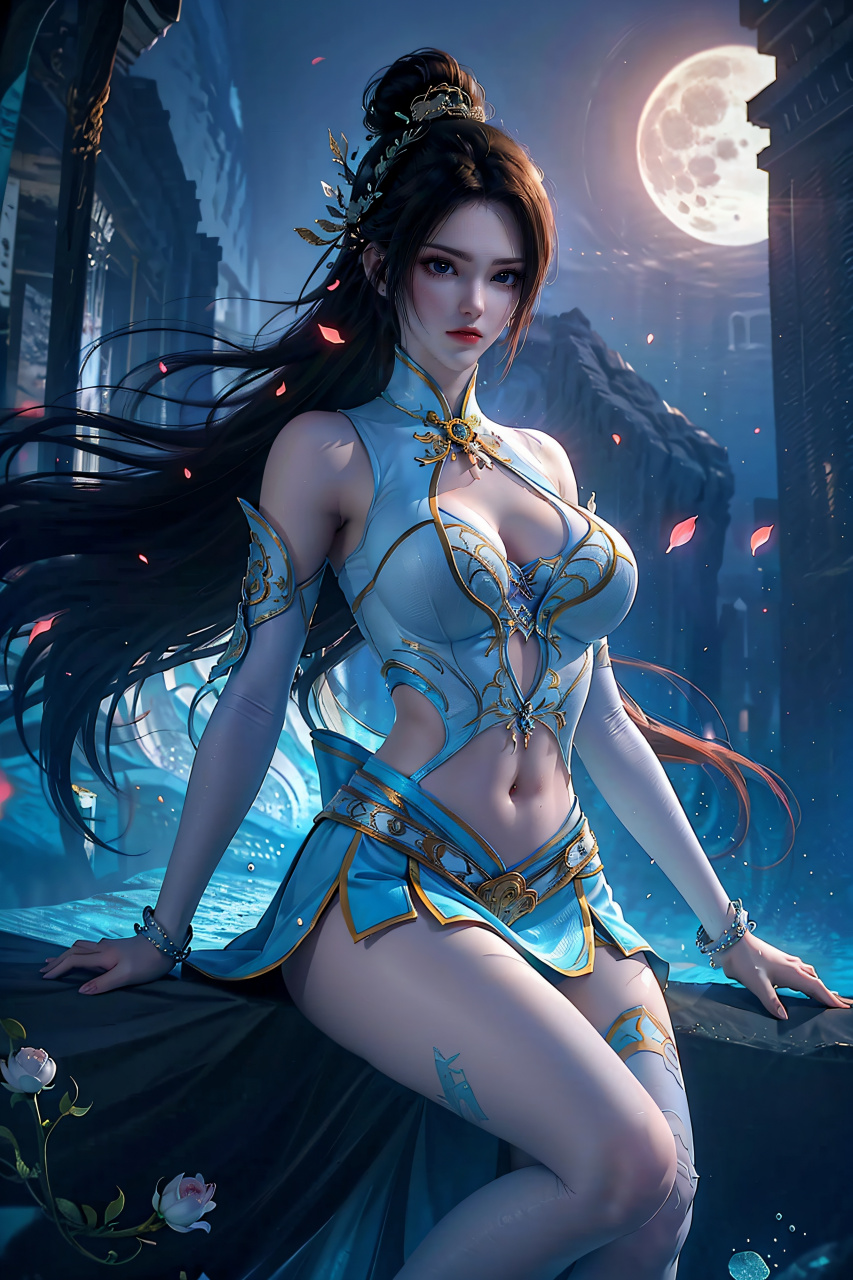 斗破苍穹# #壁纸# #ai国漫美女# 纳兰嫣然