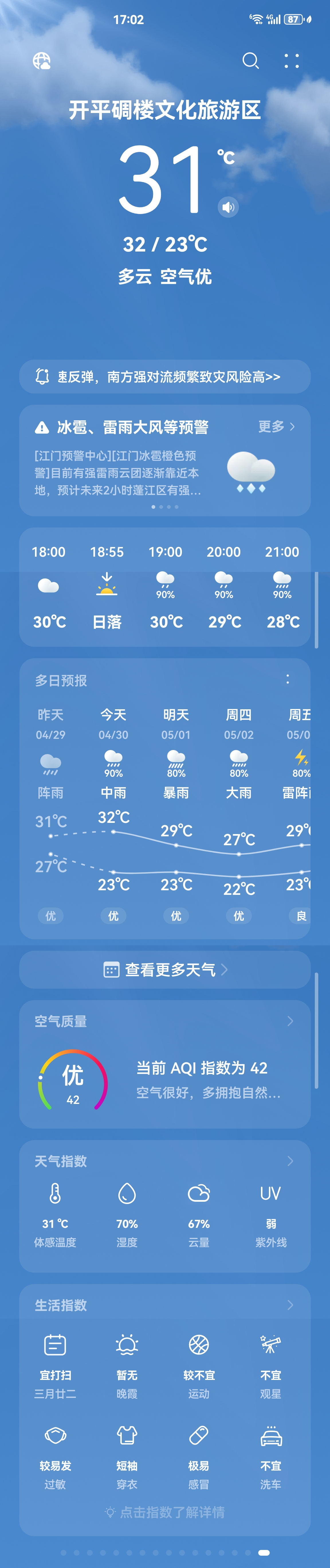 安康天气