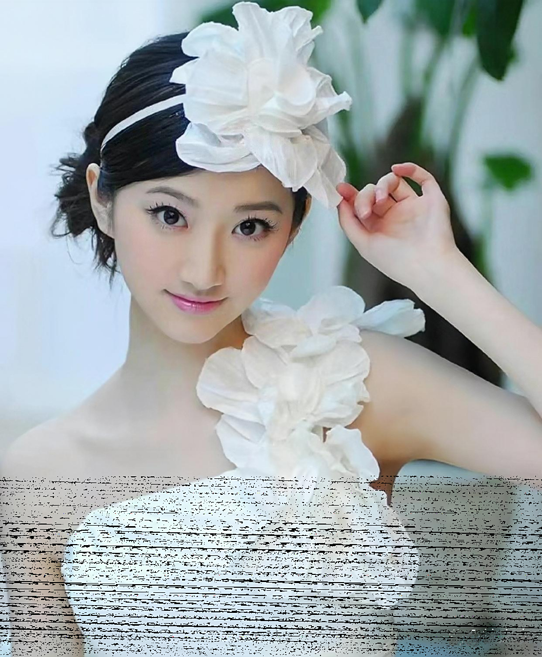 景甜早期的照片,不但有夺人魂魄的美貌