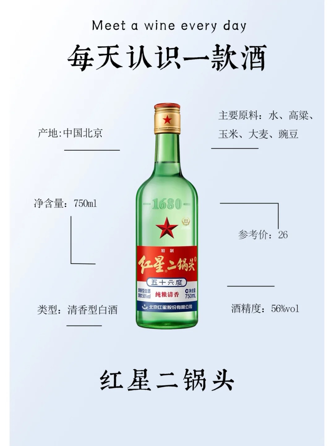 1949年5月,红星前身一一华北酒业专卖公司实验厂成立其后收编源膳号