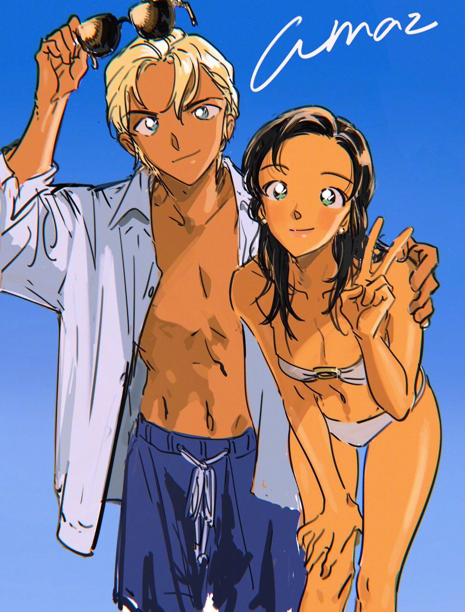 名侦探柯南#  太太 近期新绘 汇总~ (twi:umi_fav_rt)