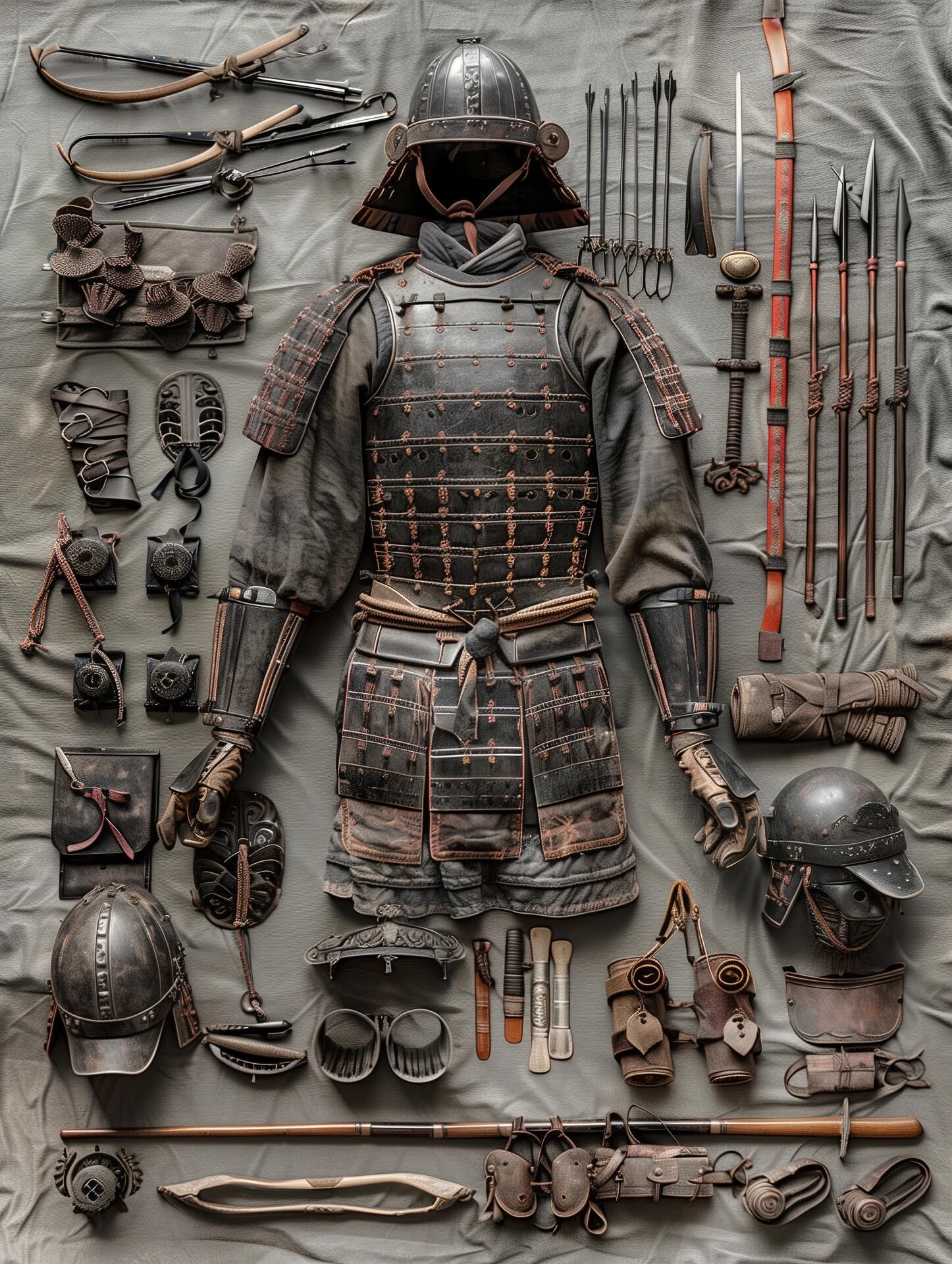 古代单兵装备大家都认识是哪个朝代的吗?