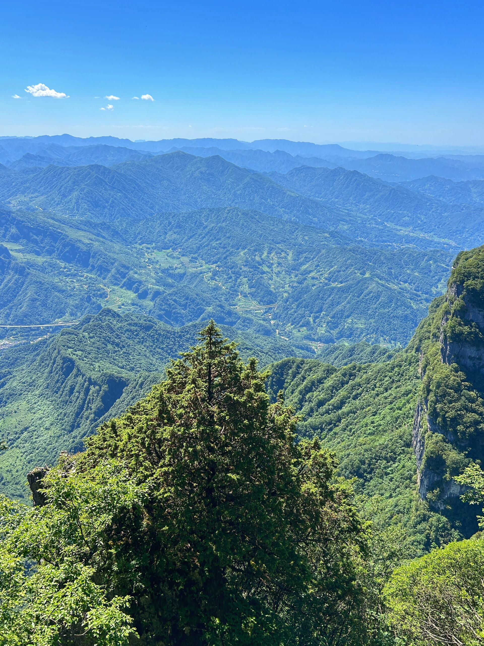 汉中龙头山风景区图片