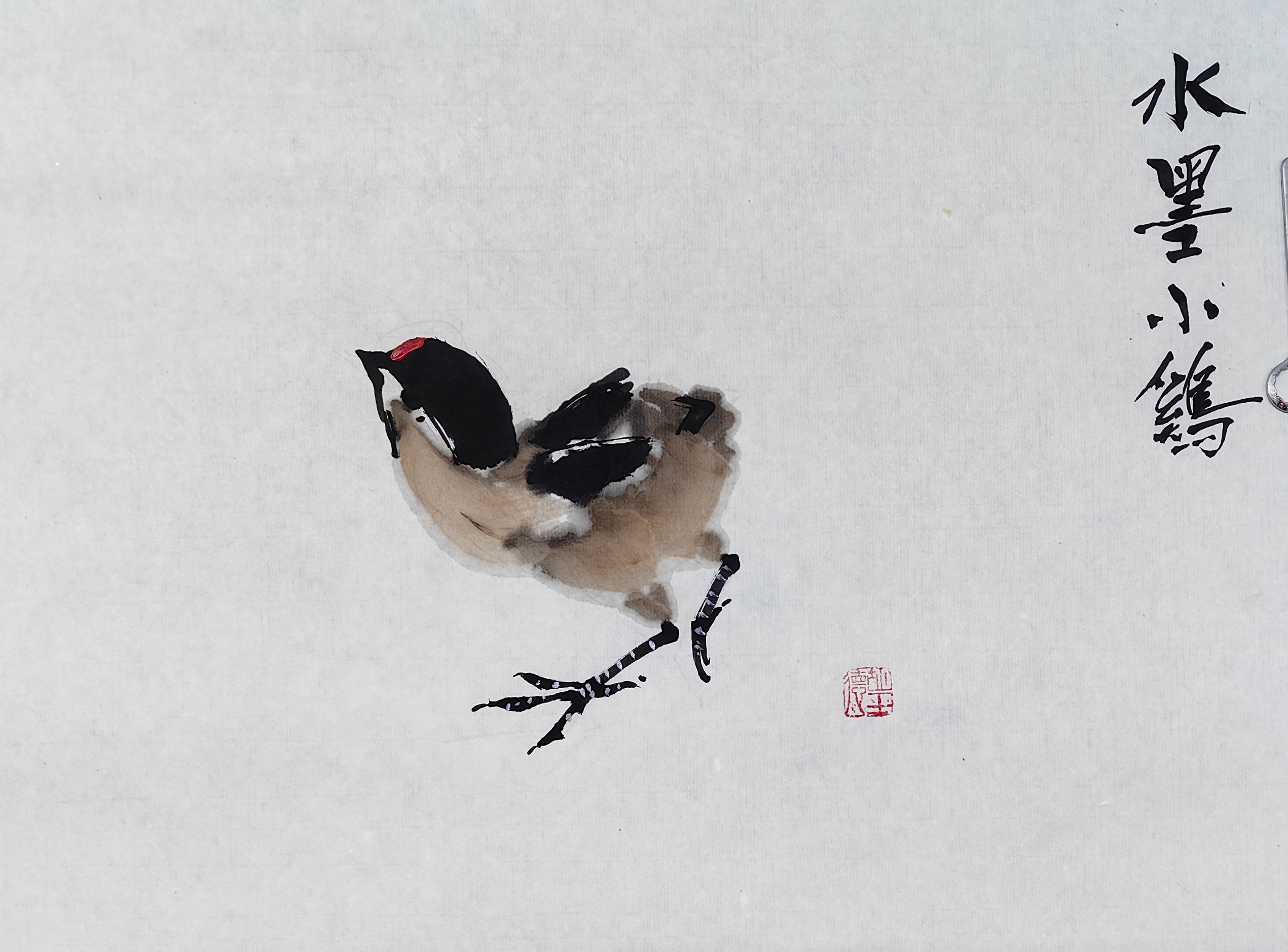 小鸡国画(小写意 及兼工带写)作品合集