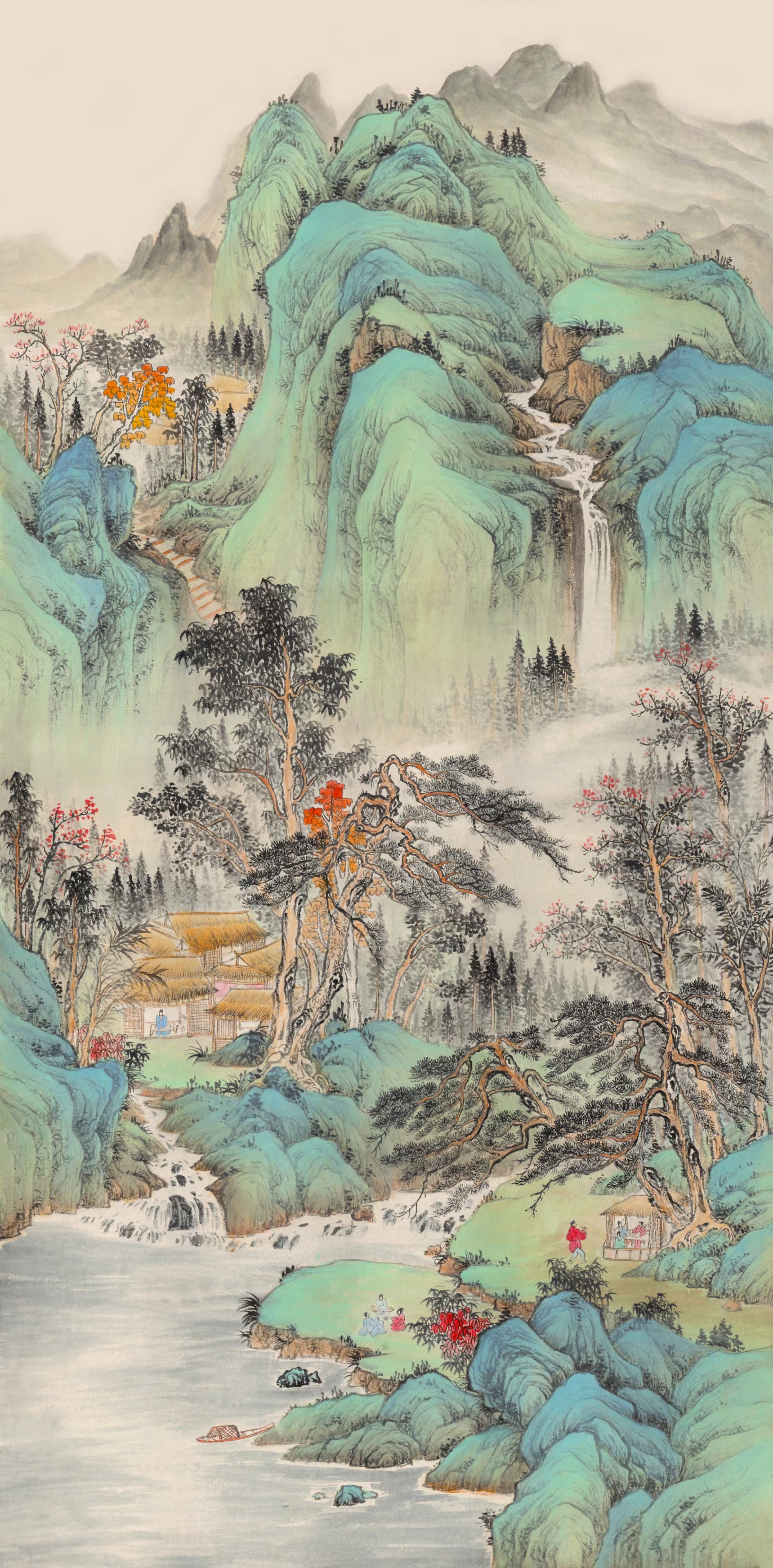 第四幅人好多啊