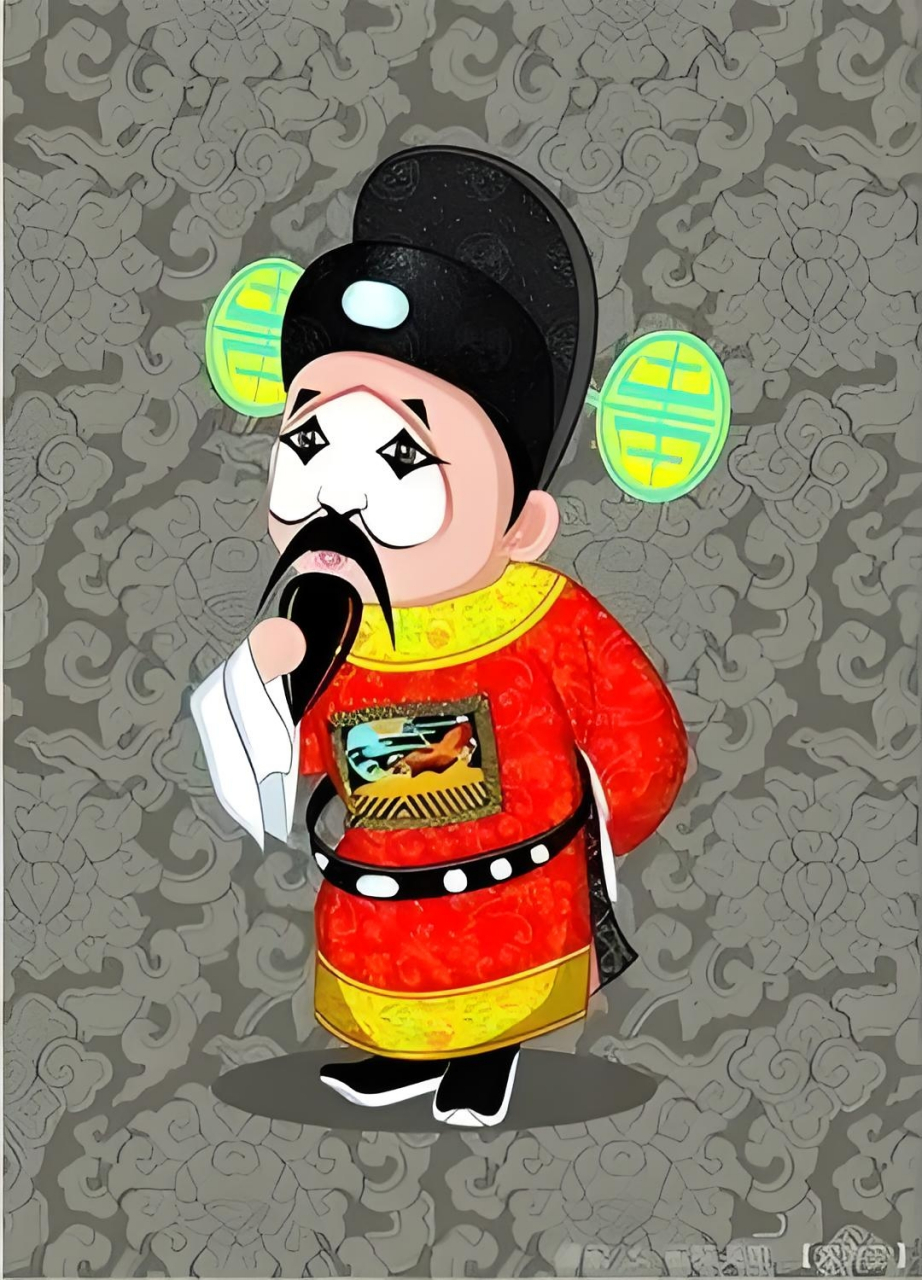 从前,有个视钱如命的土财主用银子买了个知县,上任后正事不干,只管