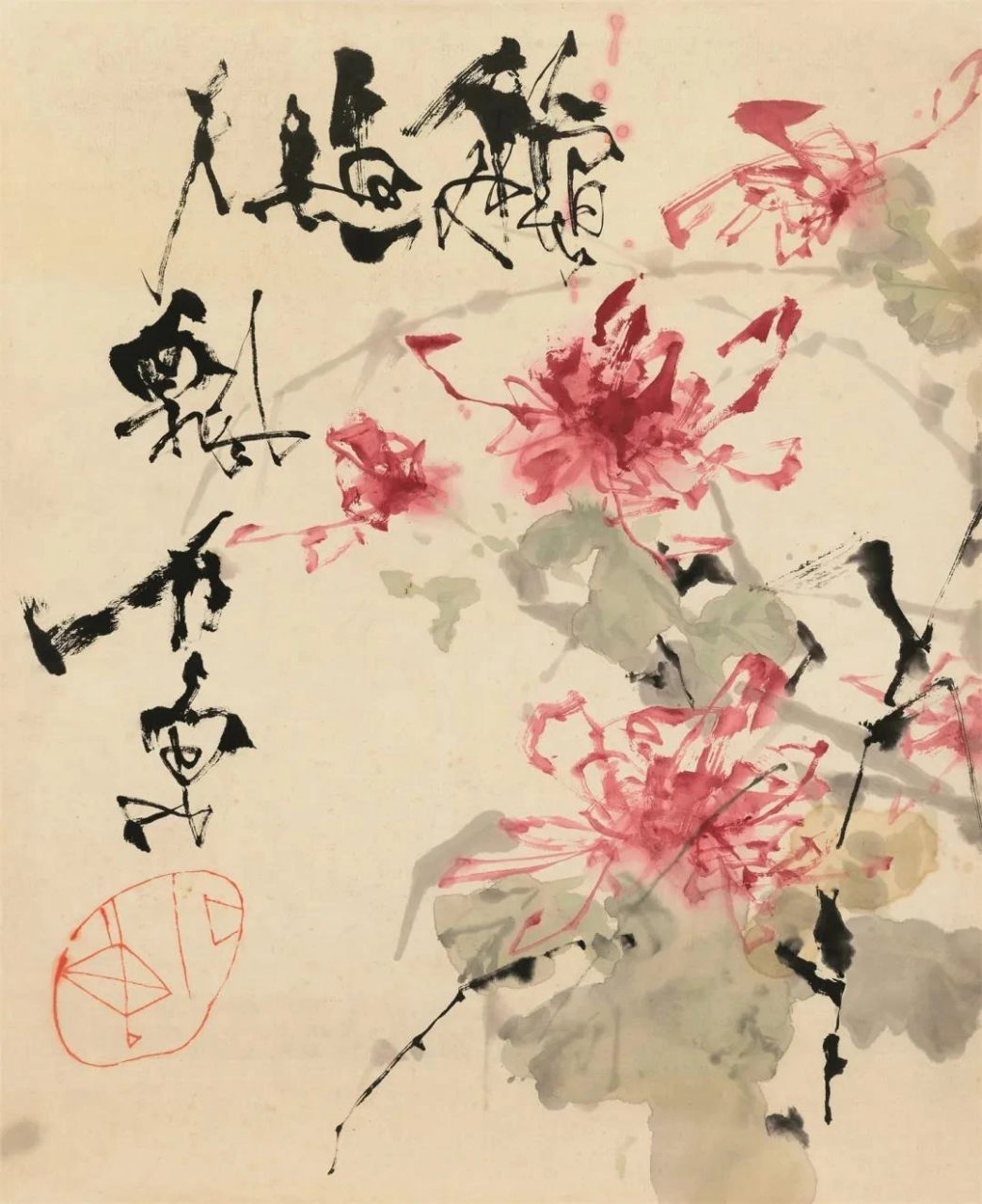 石鲁花鸟作品欣赏,诸位看官觉得如何?