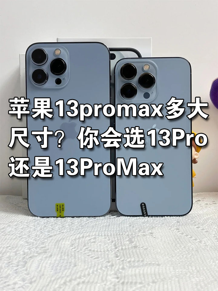 但是我今天还是要给大家分析一下iphone 13 pro和13 pro max