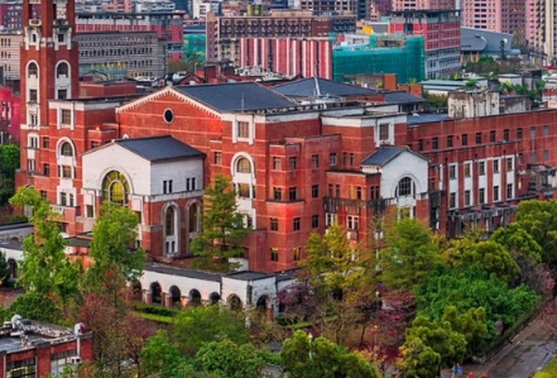 中国面积最大的十所大学 1,台湾大学(台湾省台北市)——510000亩 2