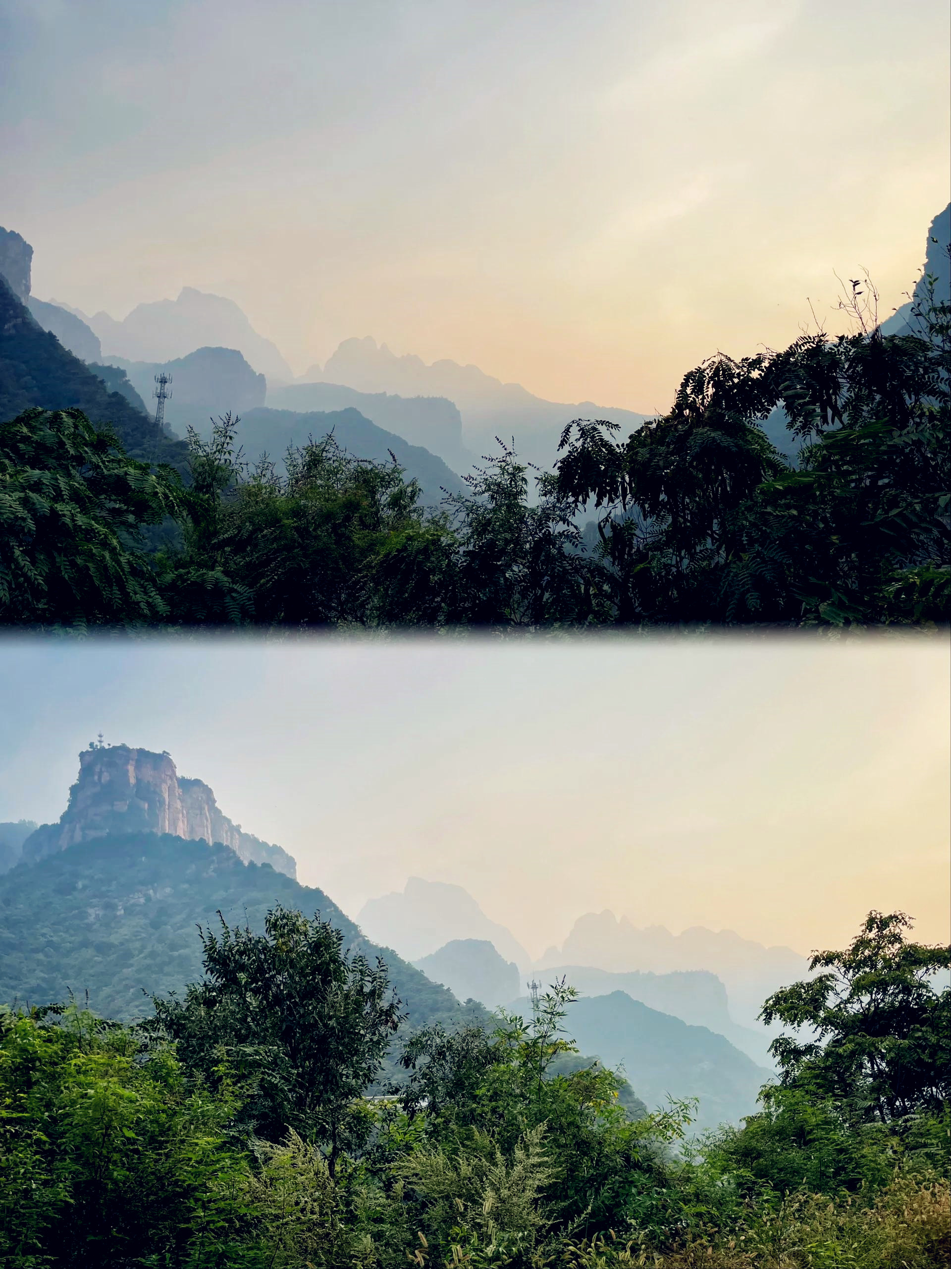 天柱沟大峡谷位于河南省新乡市辉县市南寨镇境内齐王寨景区.