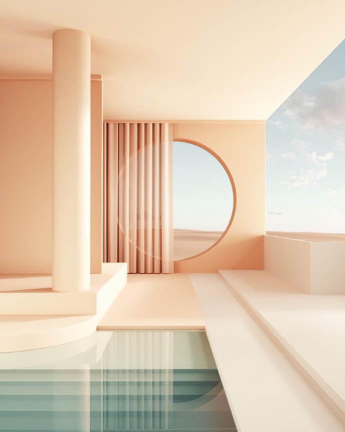 橙色系色彩搭配参考图#室内装修设计