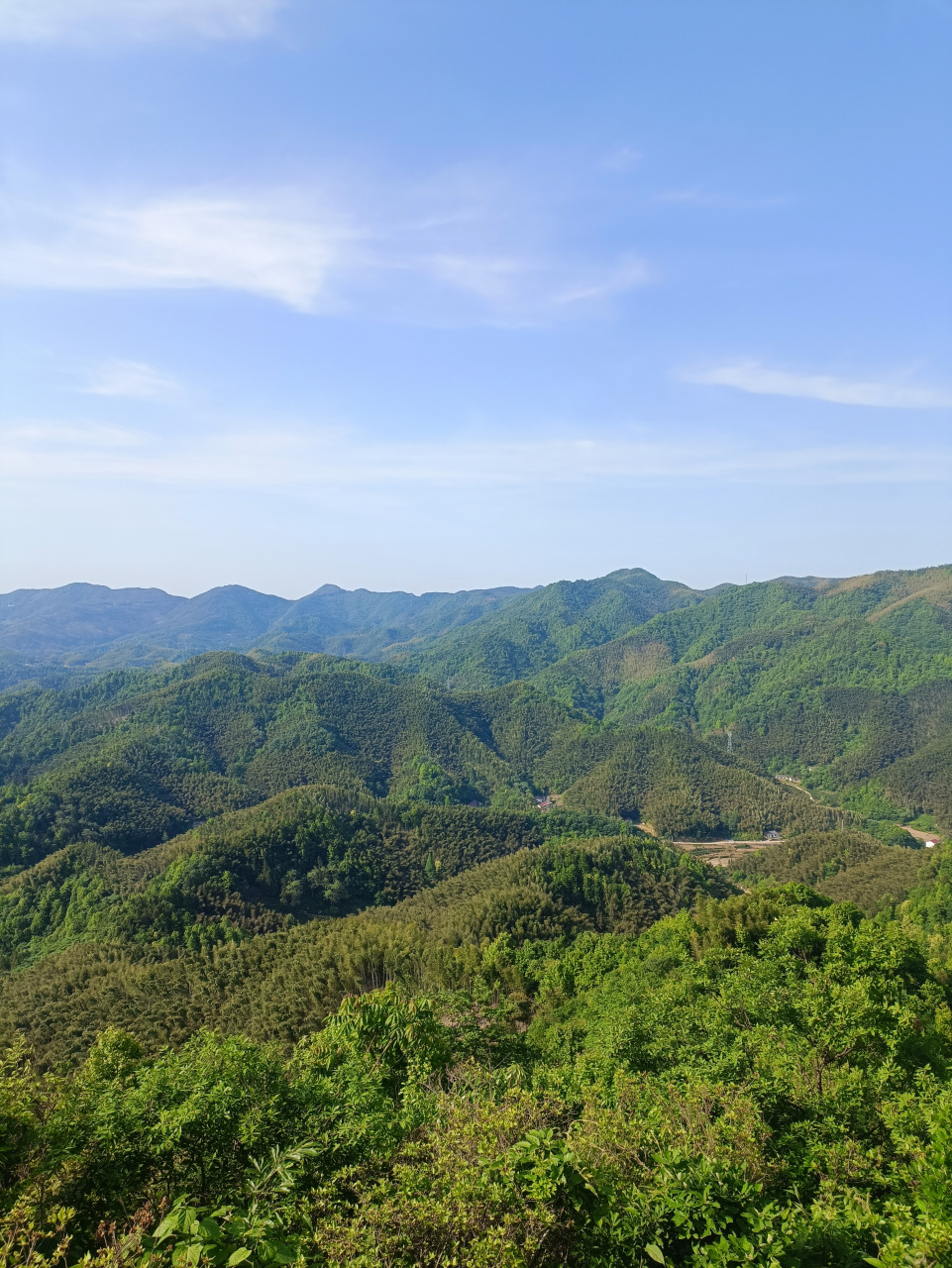 山顶的风景真美啊图片