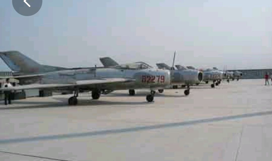 我在漳州战斗机场"跑过一等"