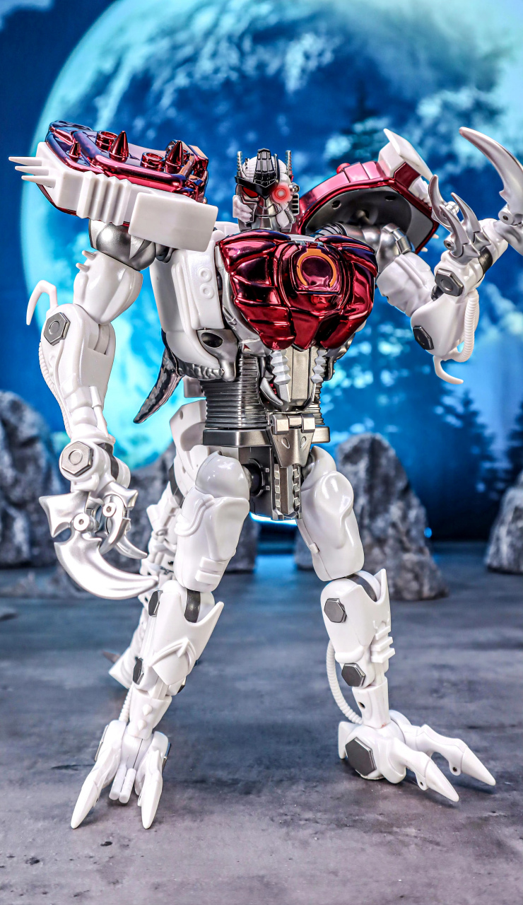 模型欣赏:ta bwm-10 金属变体 恐龙勇士,他是霸王龙利用一个空白原生