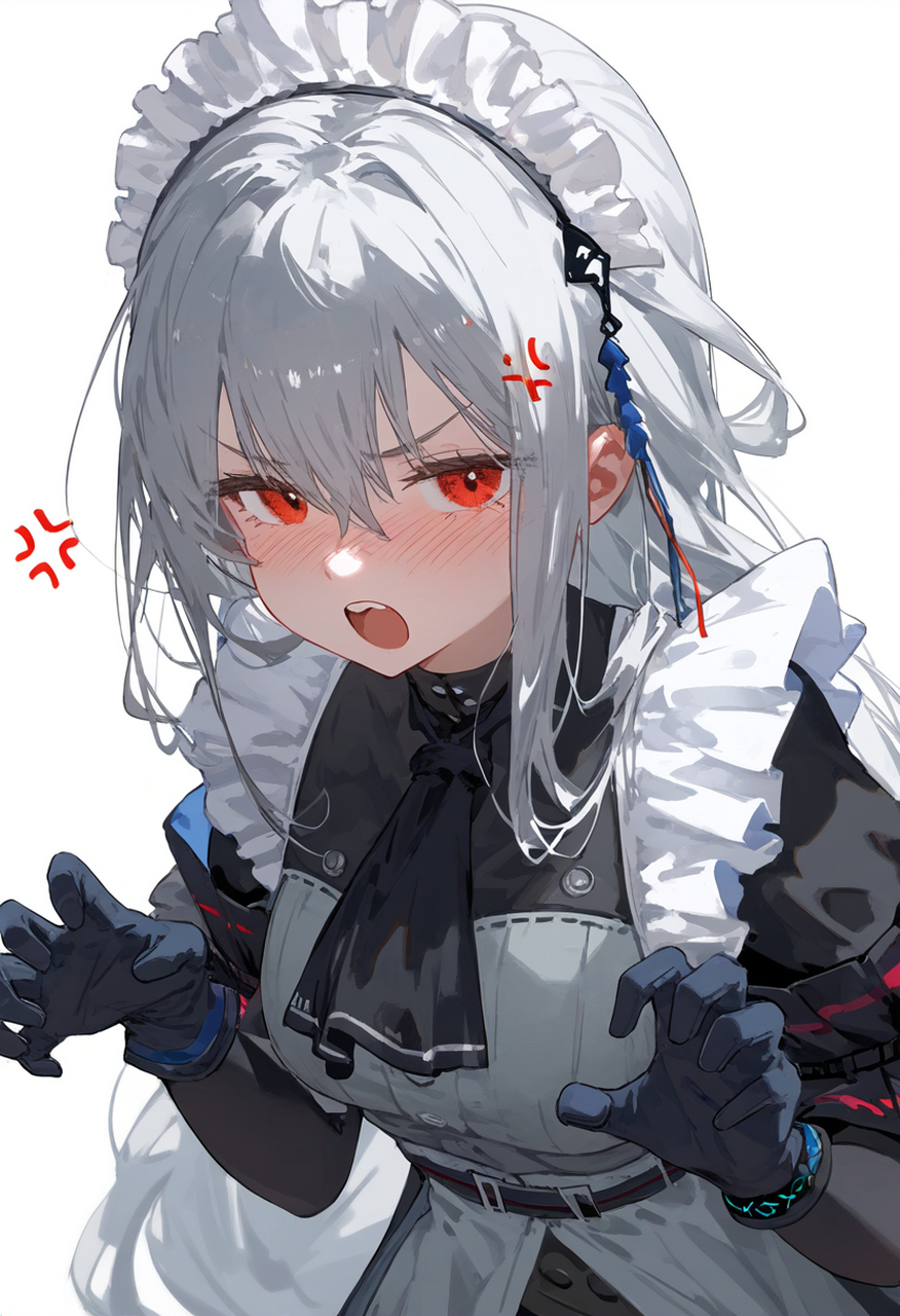明日方舟# 生气的蒂蒂要咬人啦73(1719v1717)73
