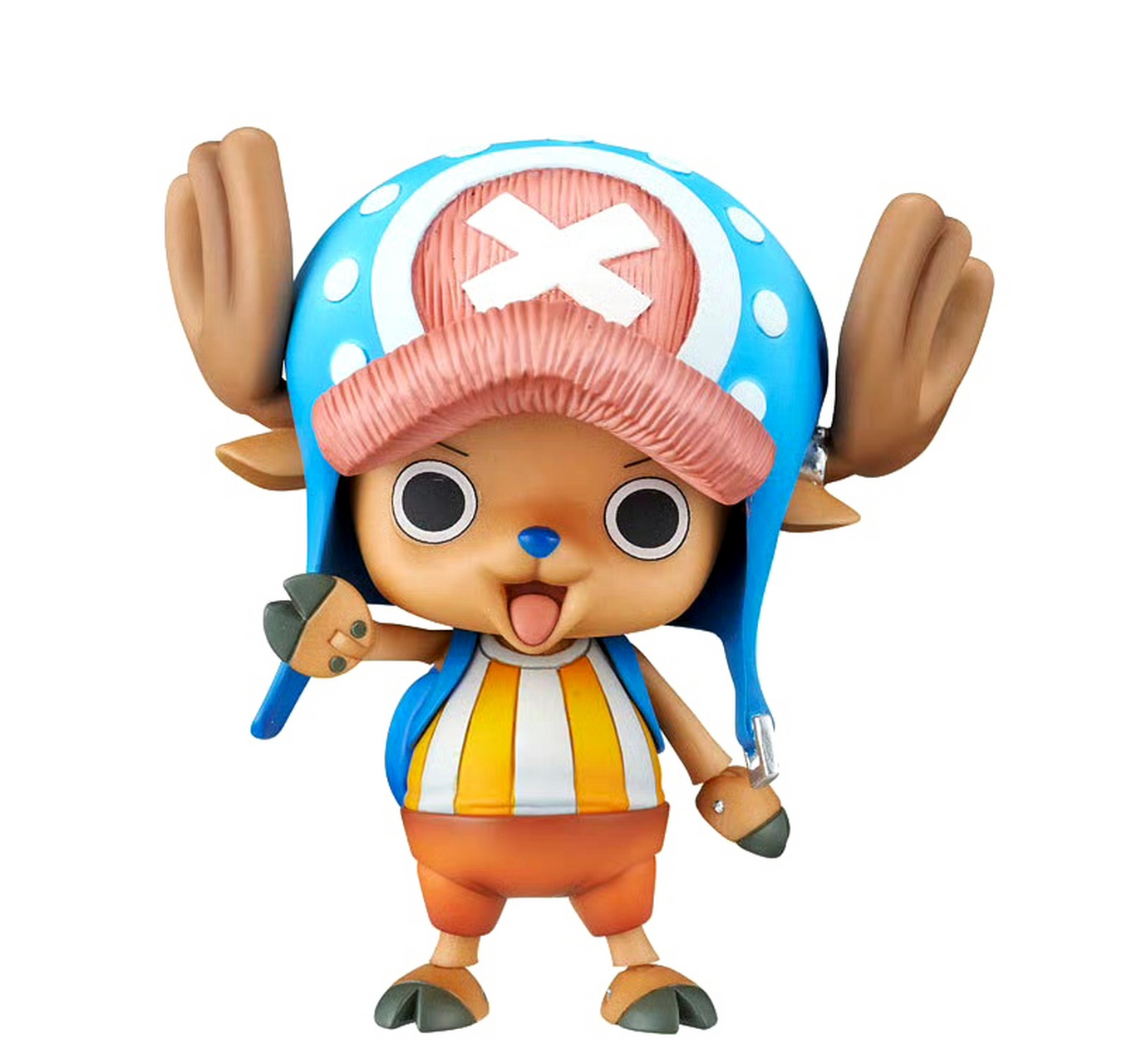 模型欣赏:megahouse mh vah 海贼王 船医 乔巴 可动手办,可以再现其