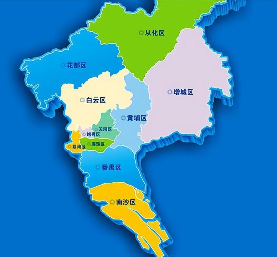 五邑地区地图图片