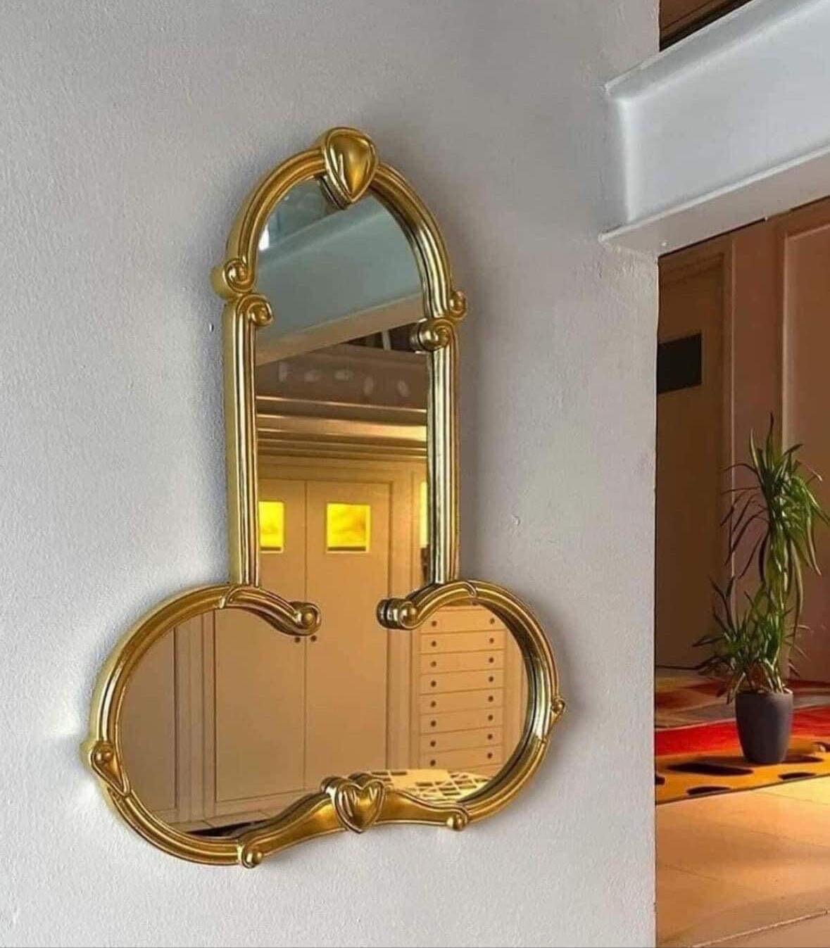 这个镜子适合放那里?