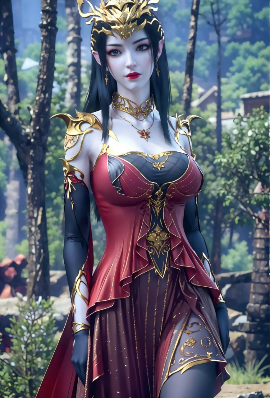 国漫女神# #斗破苍穹# 女王陛下世上有两种人最可爱,一种是漂亮,抑种