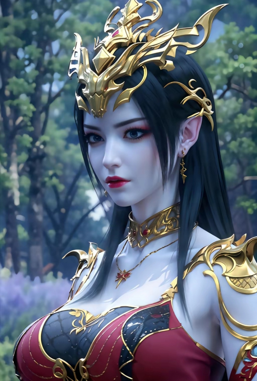 国漫女神# #斗破苍穹# 女王陛下世上有两种人最可爱,一种是漂亮,抑种