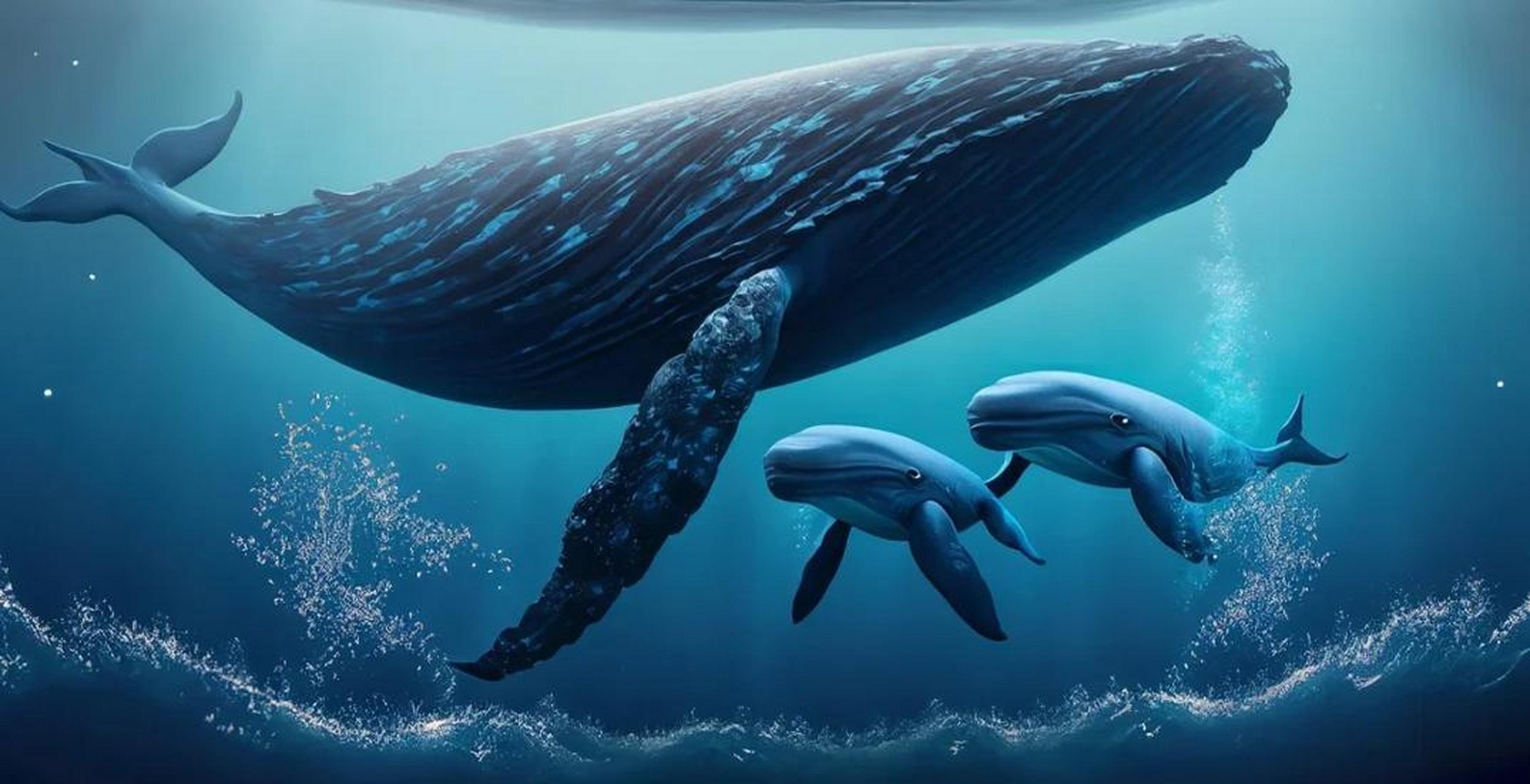 鲸鱼跃出水面原因多样,可能是社交,娱乐或呼吸等.