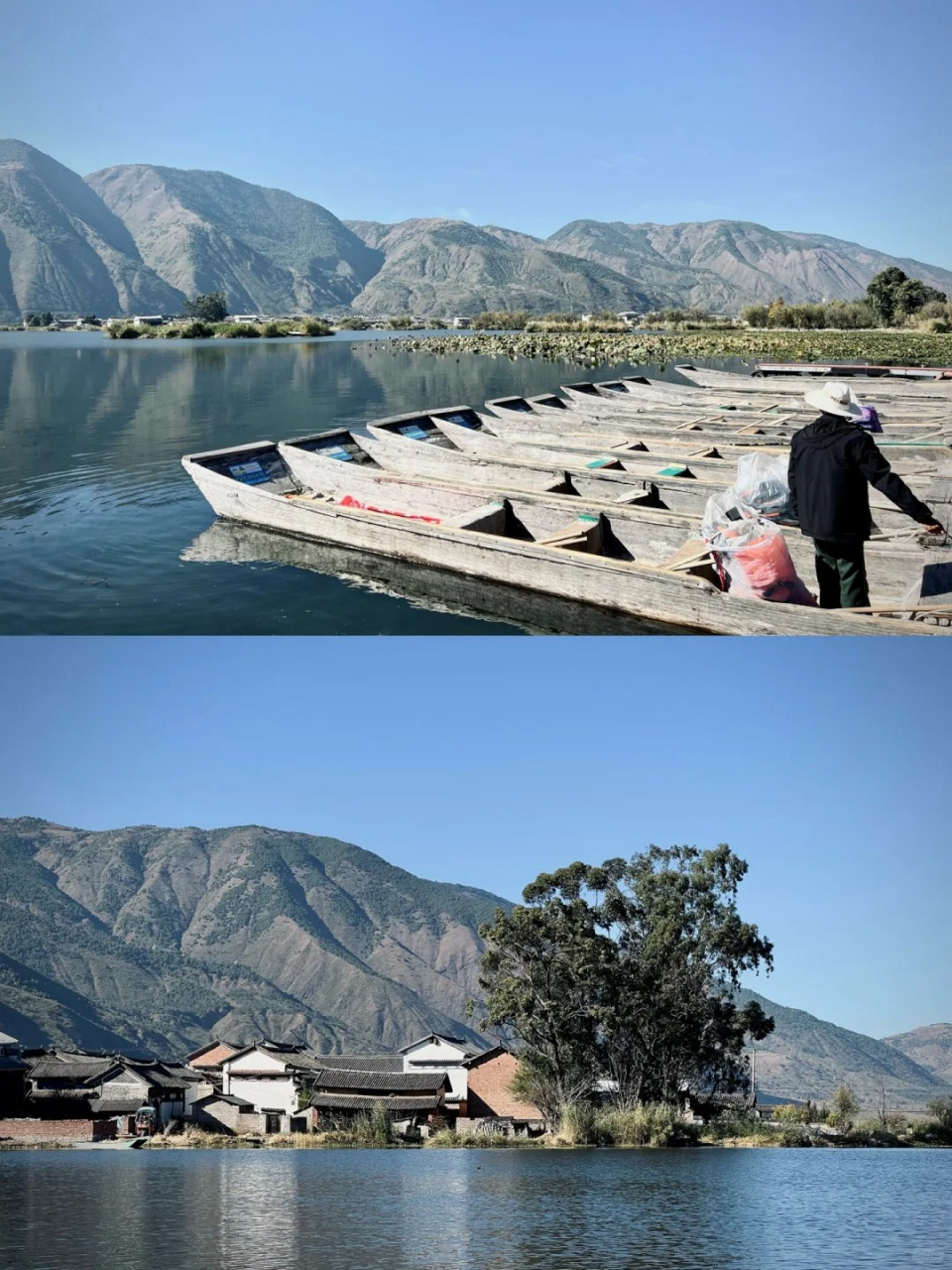 大理小众目的地:凤羽镇 位于云南省大理州洱源县,这里是洱海源头之源