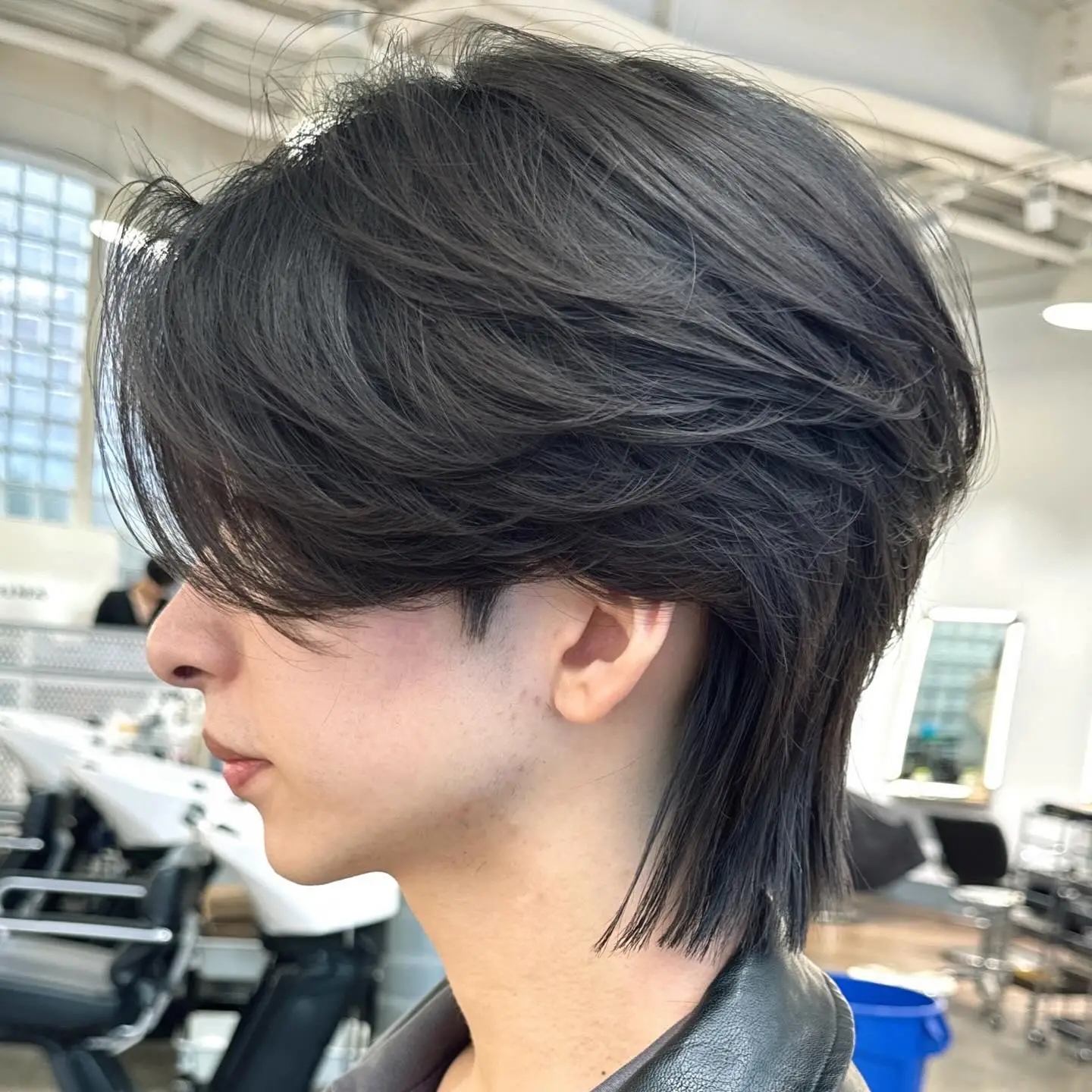 男士狼尾鲻鱼头,年轻男生的选择,彰显帅气与回头率