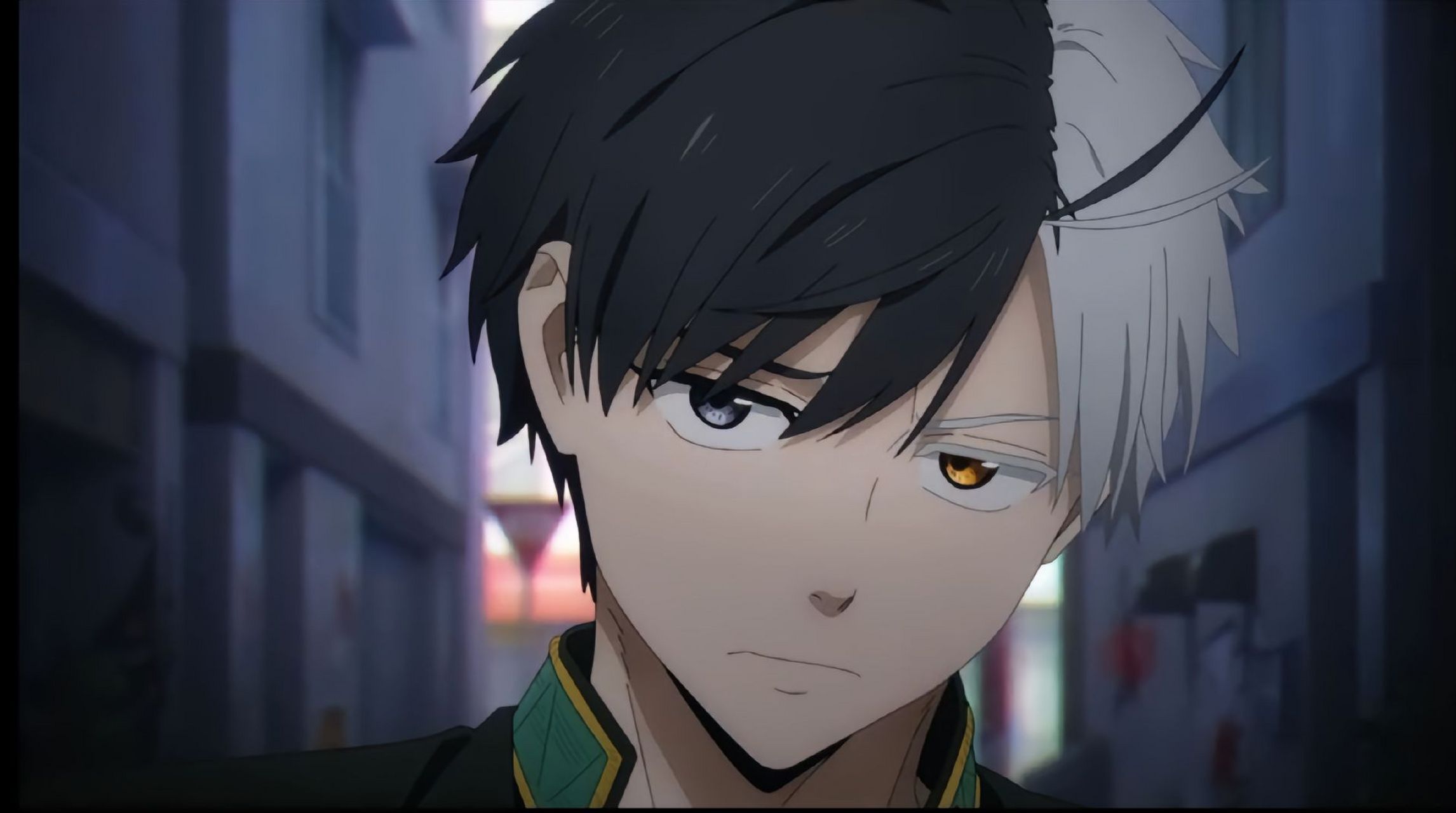 黑白头加异瞳帅到爆炸了好吧#最喜欢的二次元人物