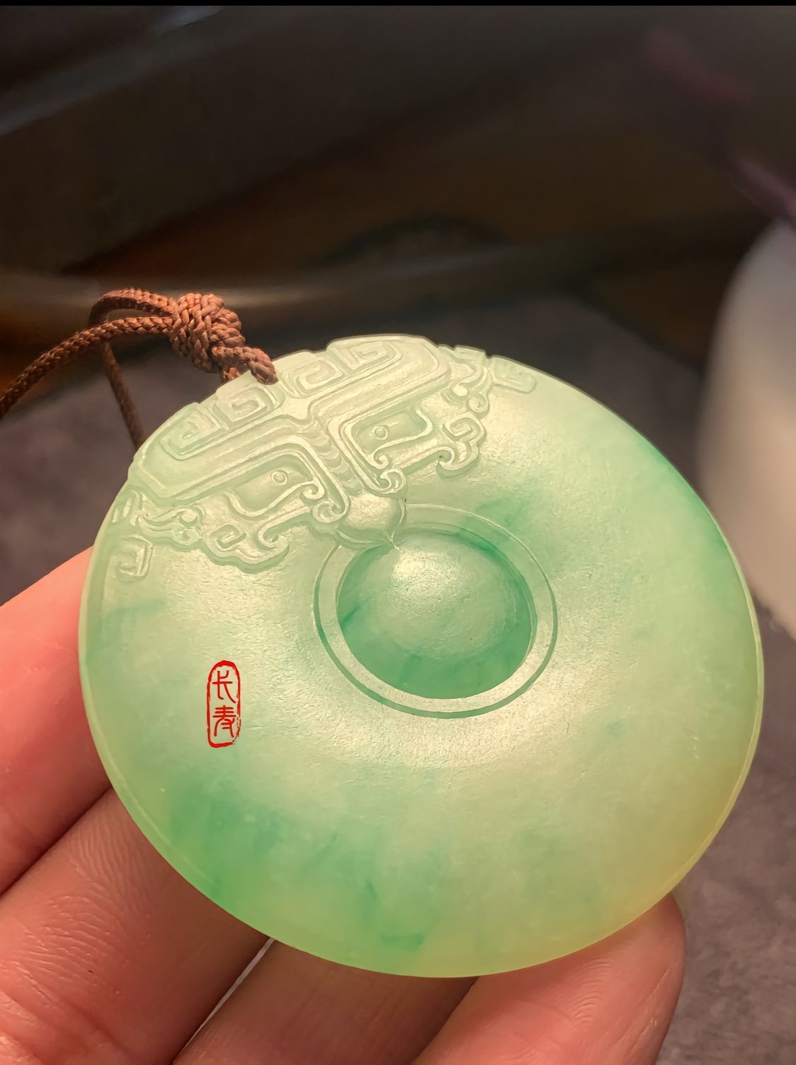 仿古的平安扣,品质很高,设计风格独特!