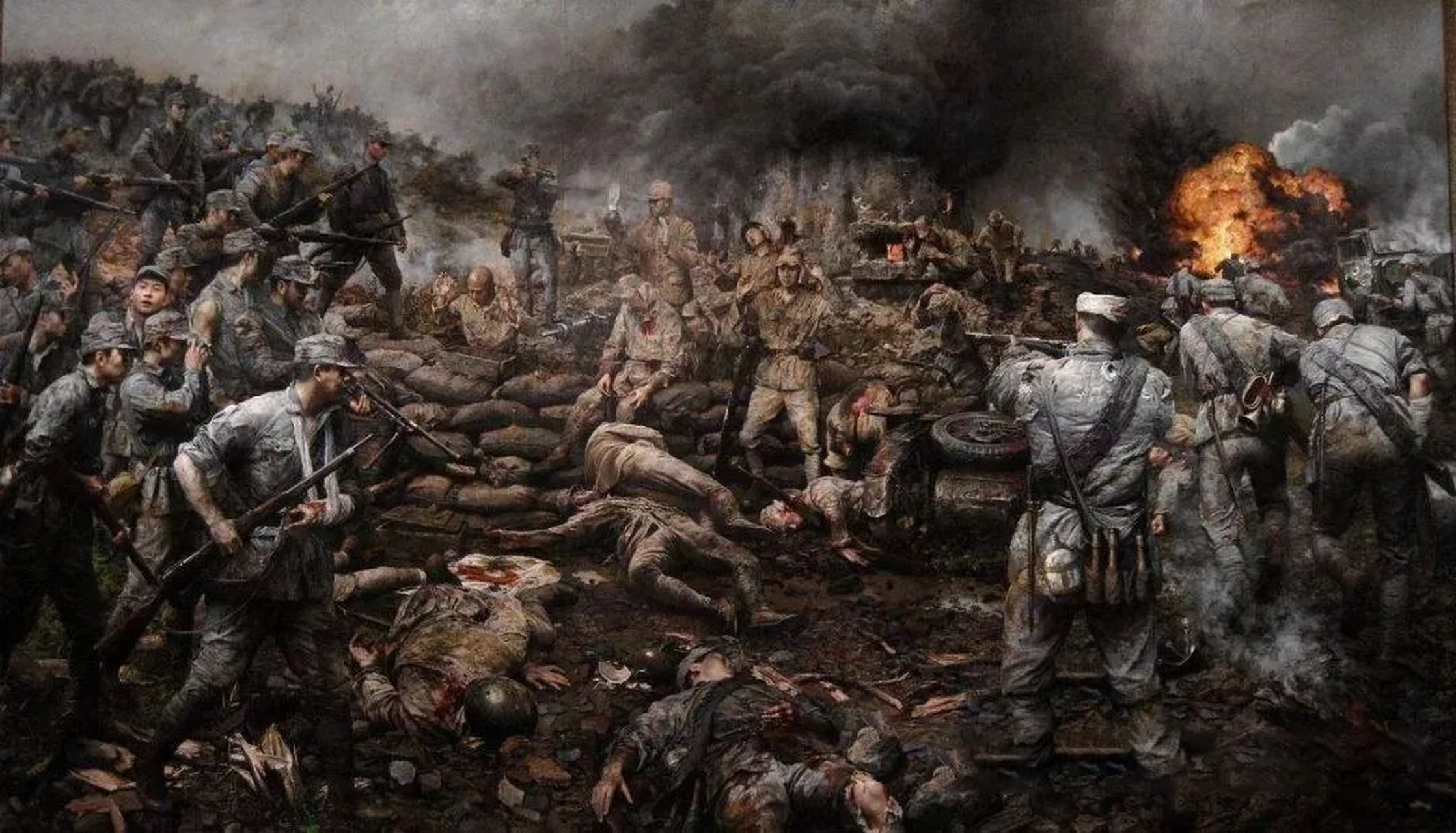 抗日战争的第一次会战淞沪会战