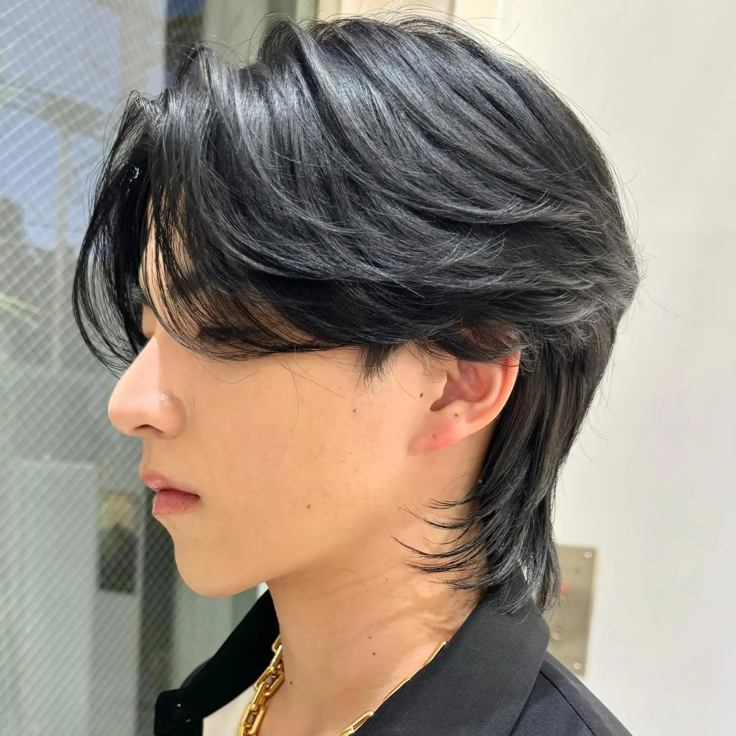 男士狼尾鲻鱼头,年轻男生的选择,彰显帅气与回头率