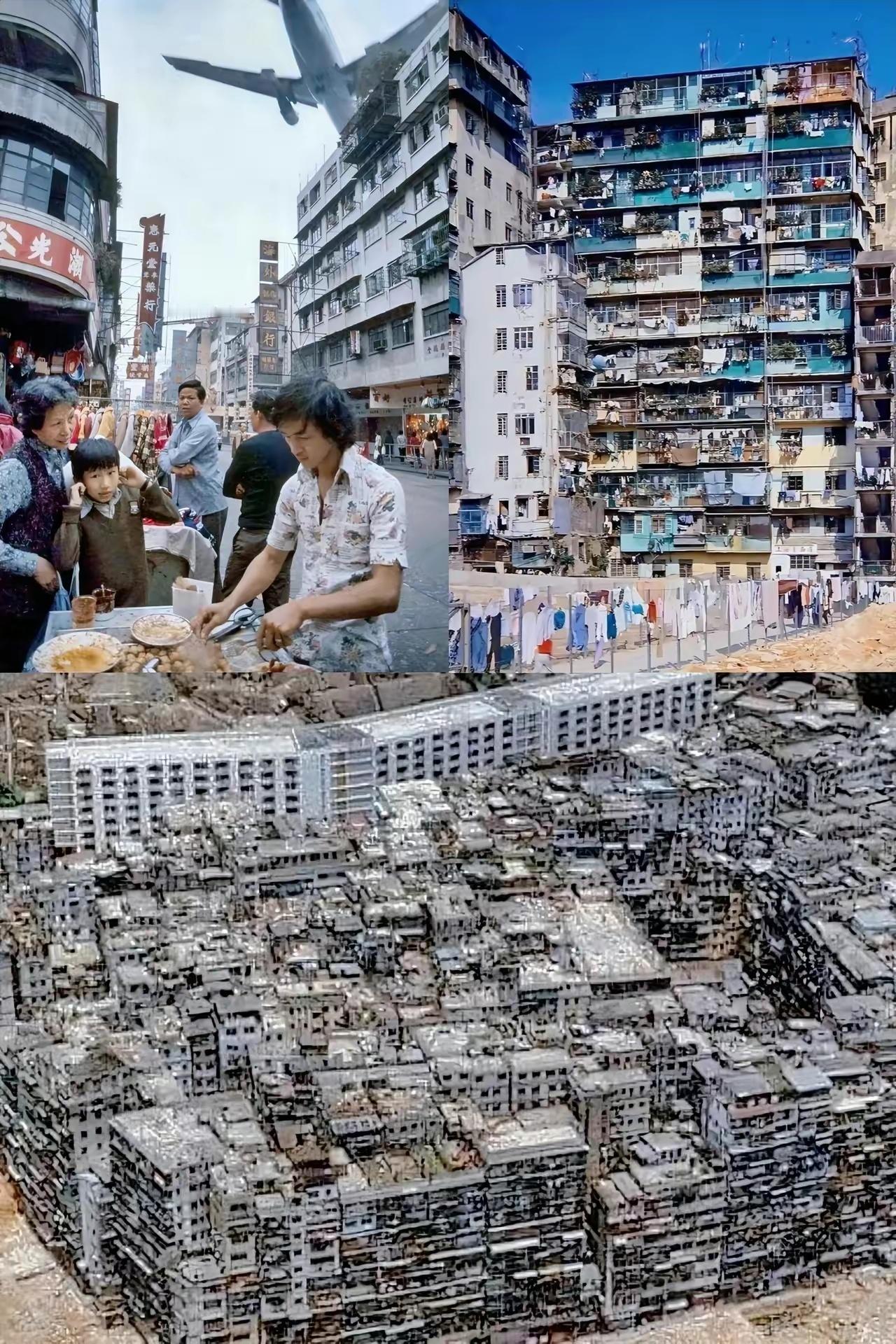 这是七八十年代的香港九龙城寨