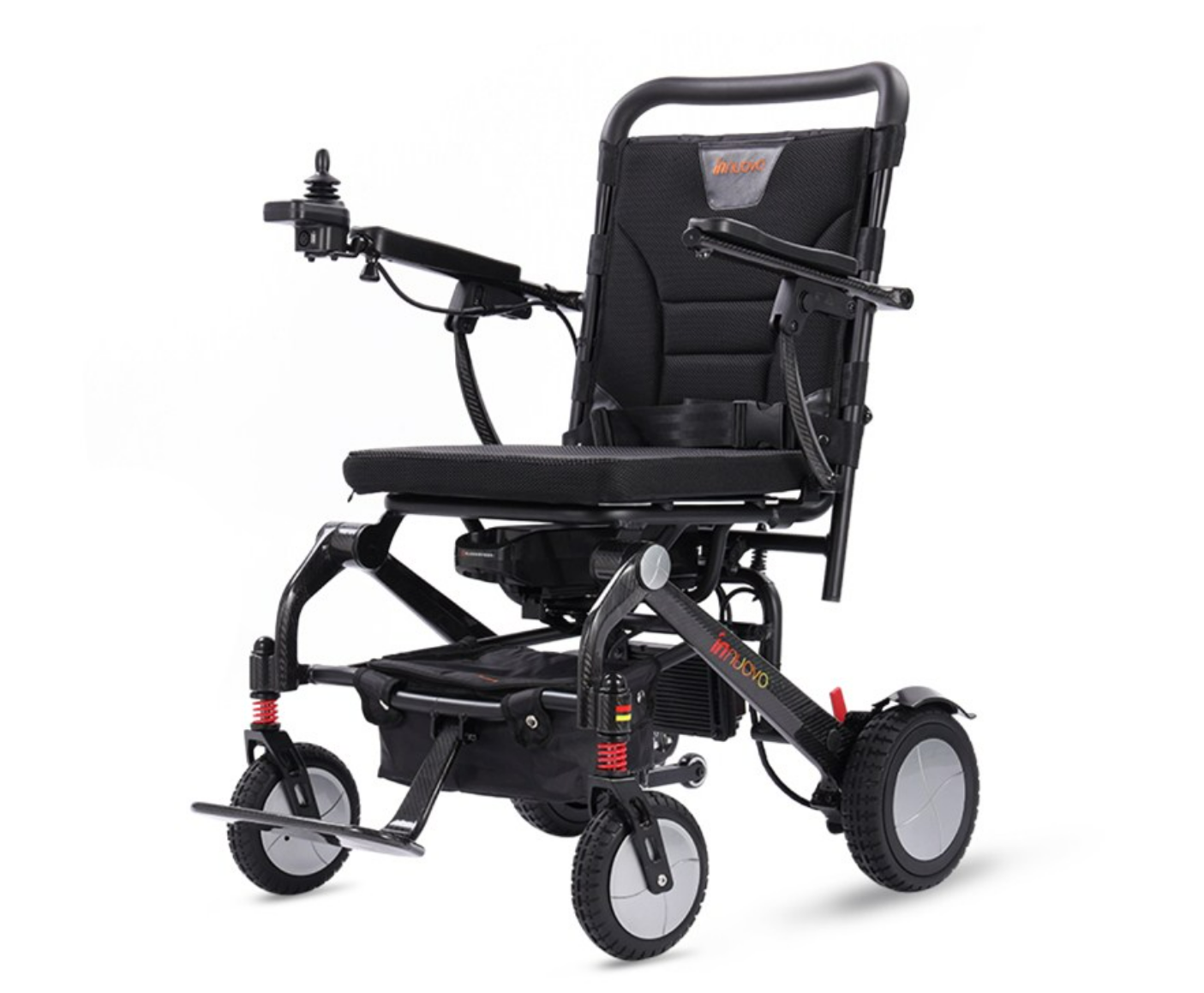 英洛华电动轮椅测评:全自动老年老人代步车,超轻便携