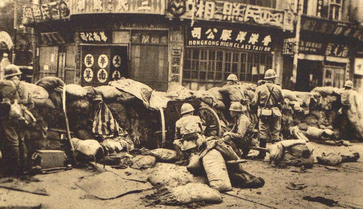 抗日战争的第一次会战淞沪会战