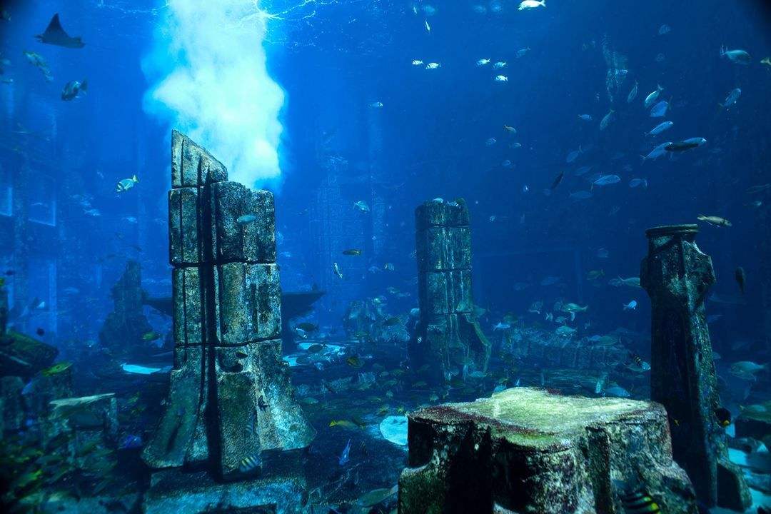 回顾:史前文明真的存在吗?1800米海底像机场建筑楼体的结构是啥
