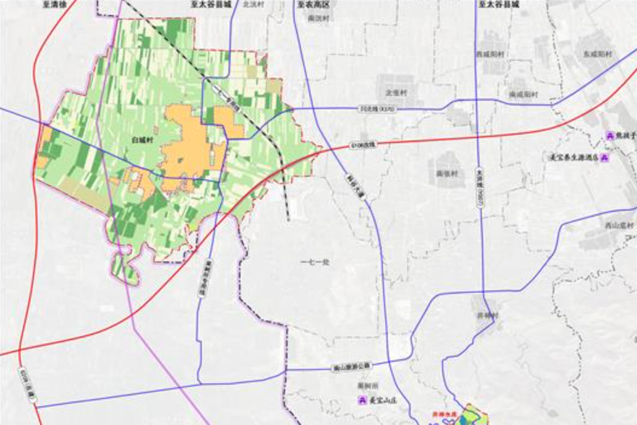 太谷新108国道规划图新鲜出炉!