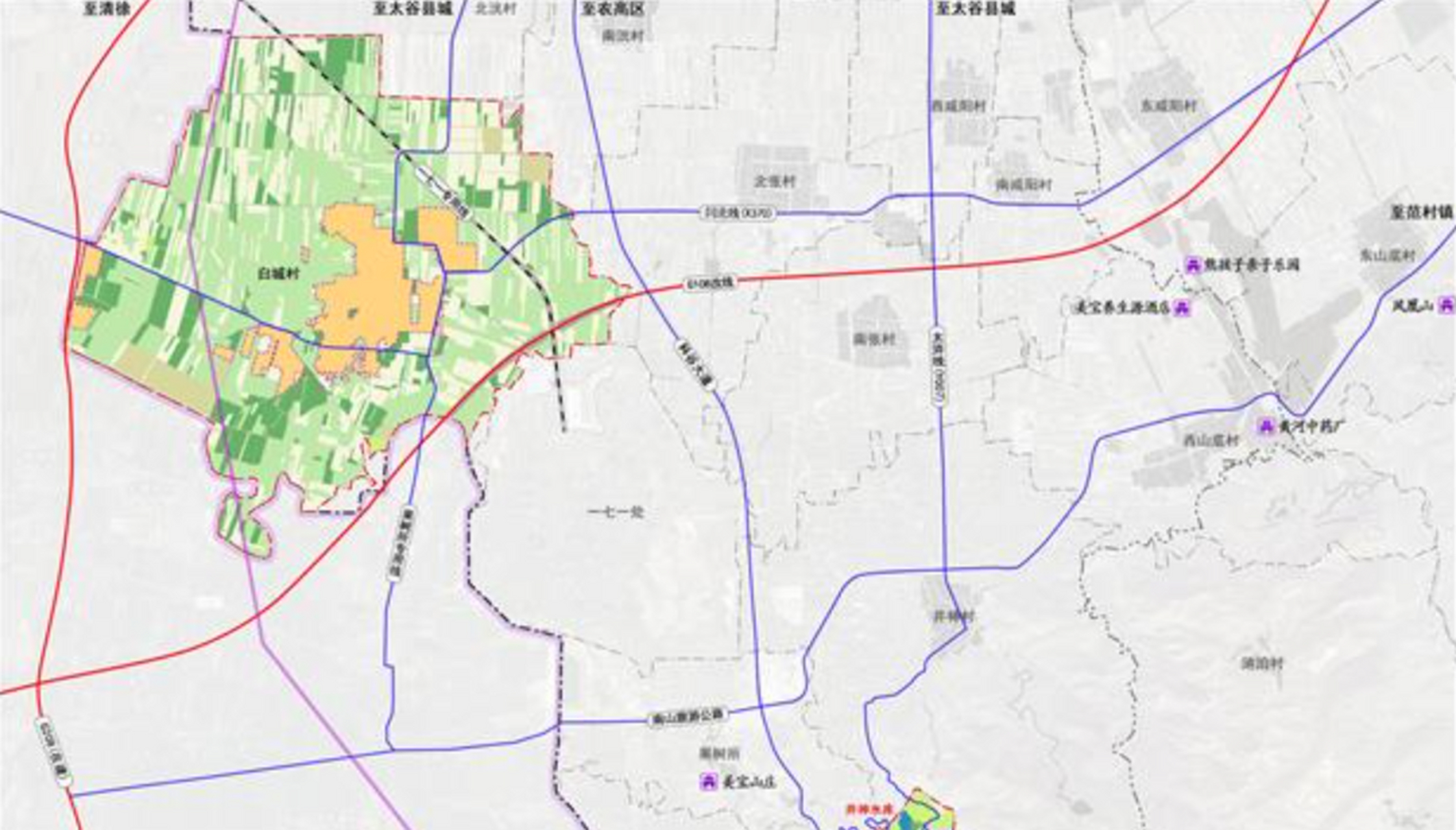 太谷新108国道规划图新鲜出炉!