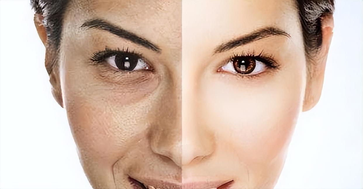 女明星化妆前后对比图来啦,卸了妆后,皮肤暗沉了,一起了解一下