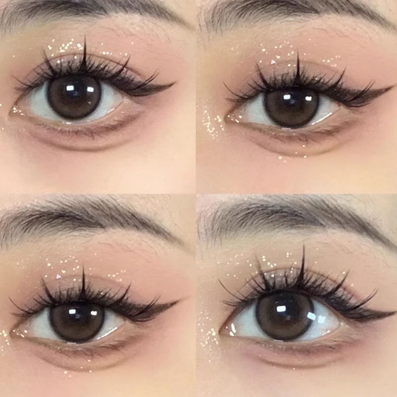 【非免胶】纯野小恶魔睫毛假睫毛超自然新手懒人三部曲芭比浓密款【6