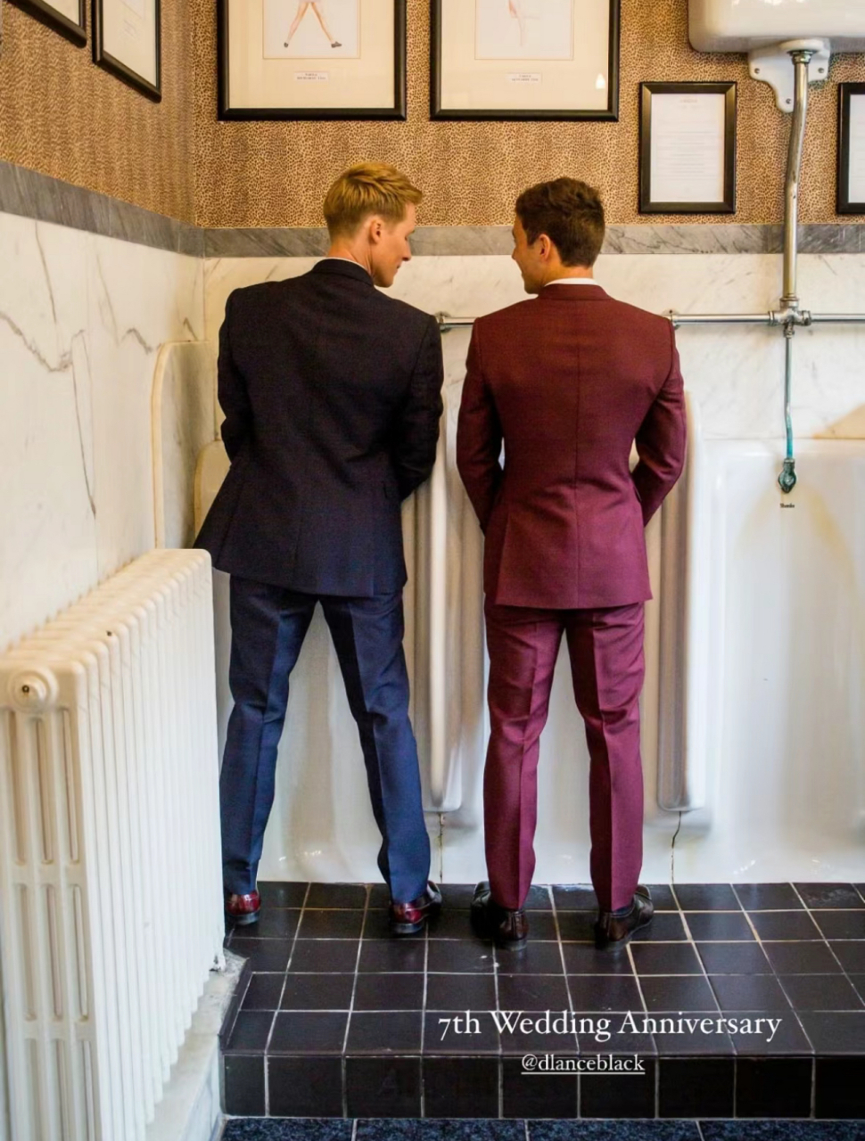 托马斯戴利和他的对象 结婚7周年啦!