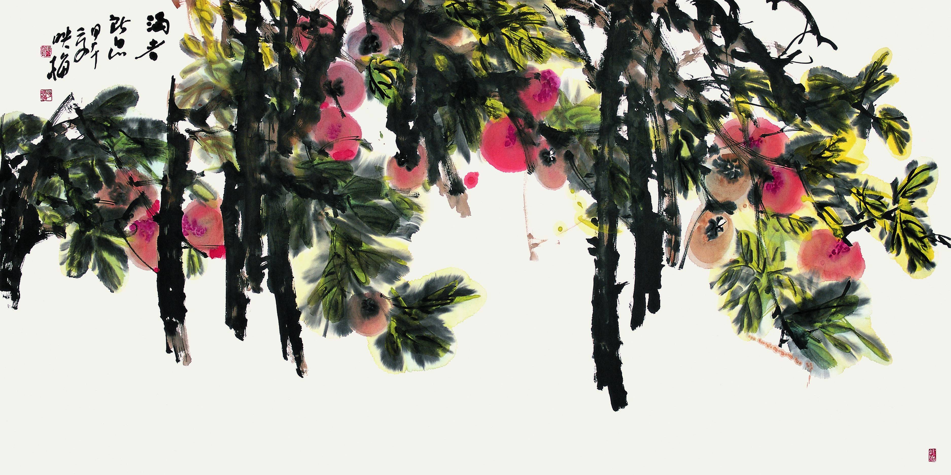 众名家评肖映梅画作(一)