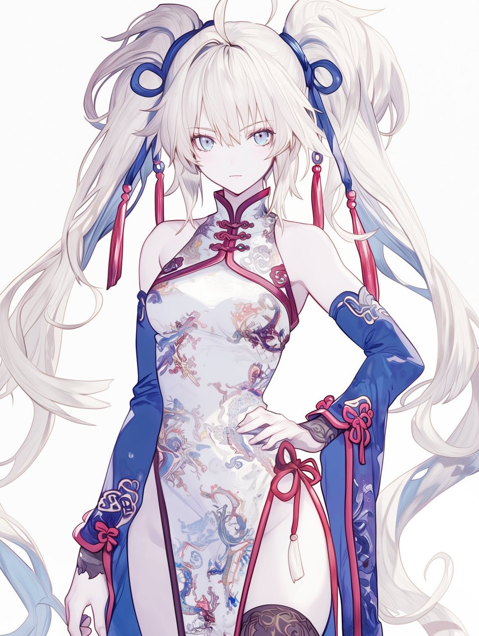 二次元美少女穿搭#  旗袍装  (x:satori)#动态连更挑战