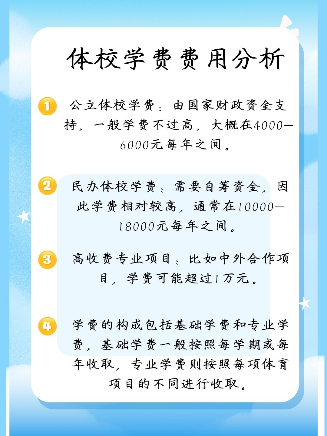 揭秘体校学费真相!体校学费一年得多少钱?