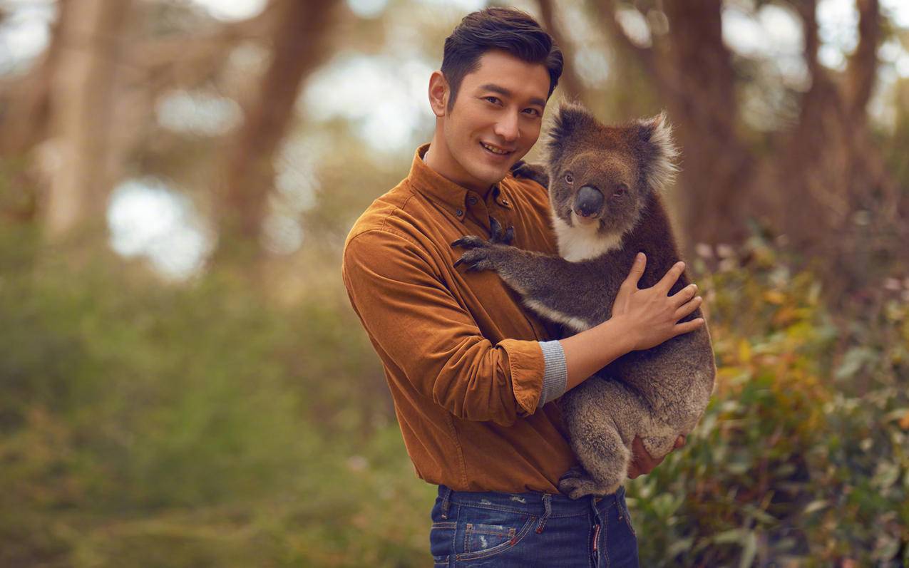 5月7日,黄晓明发文晒出自己参加.@爆客归来的动态