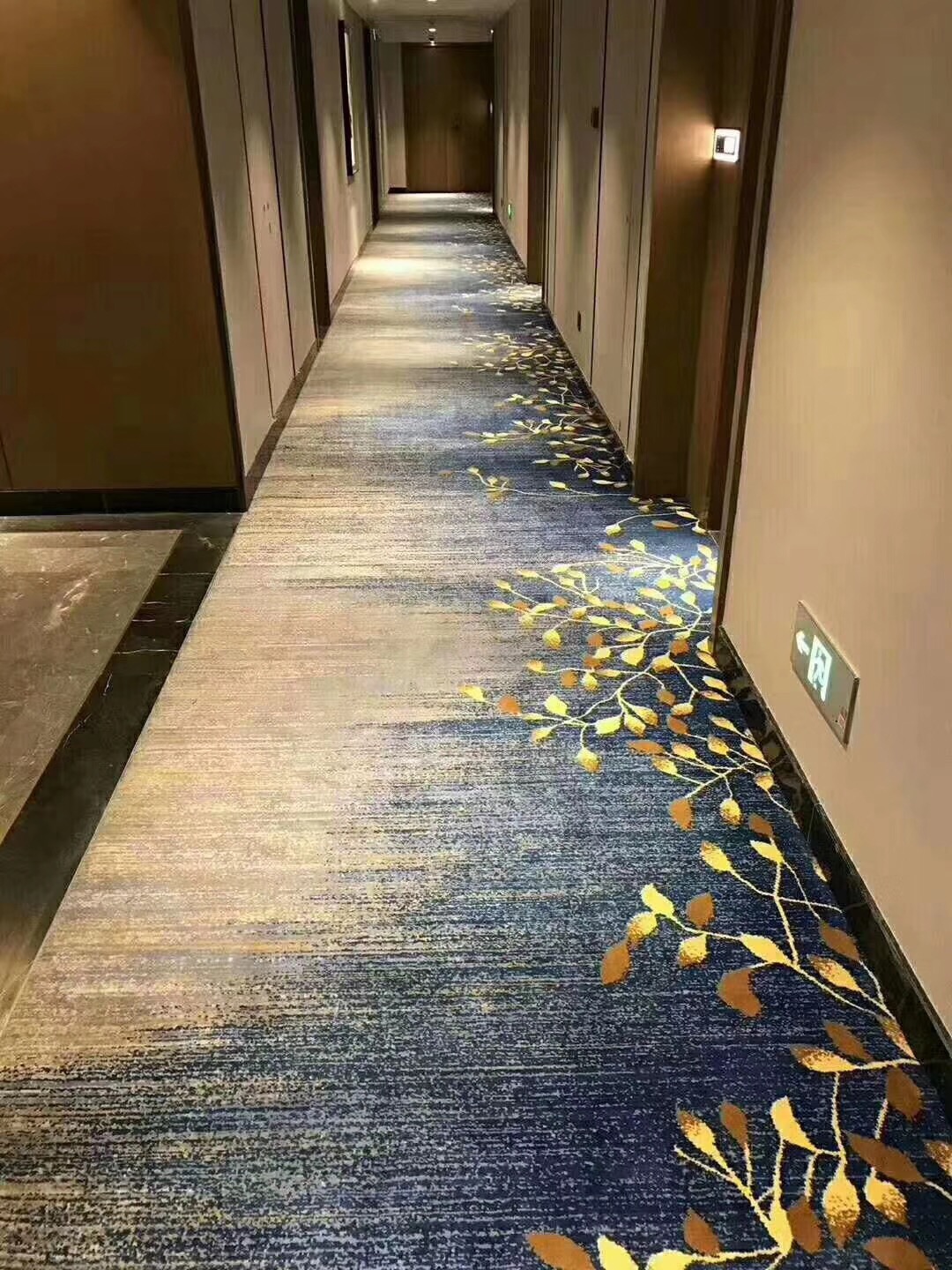 走廊过道地毯工厂销售 酒店宾馆来图可定制 15天出货 包安装