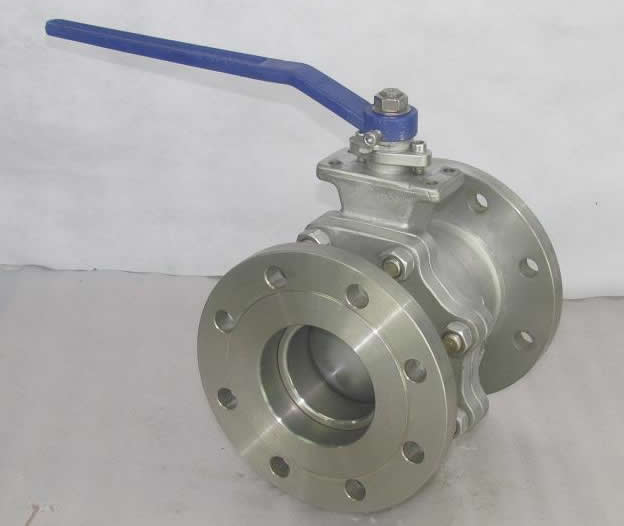 q41f双法兰不锈钢球阀
