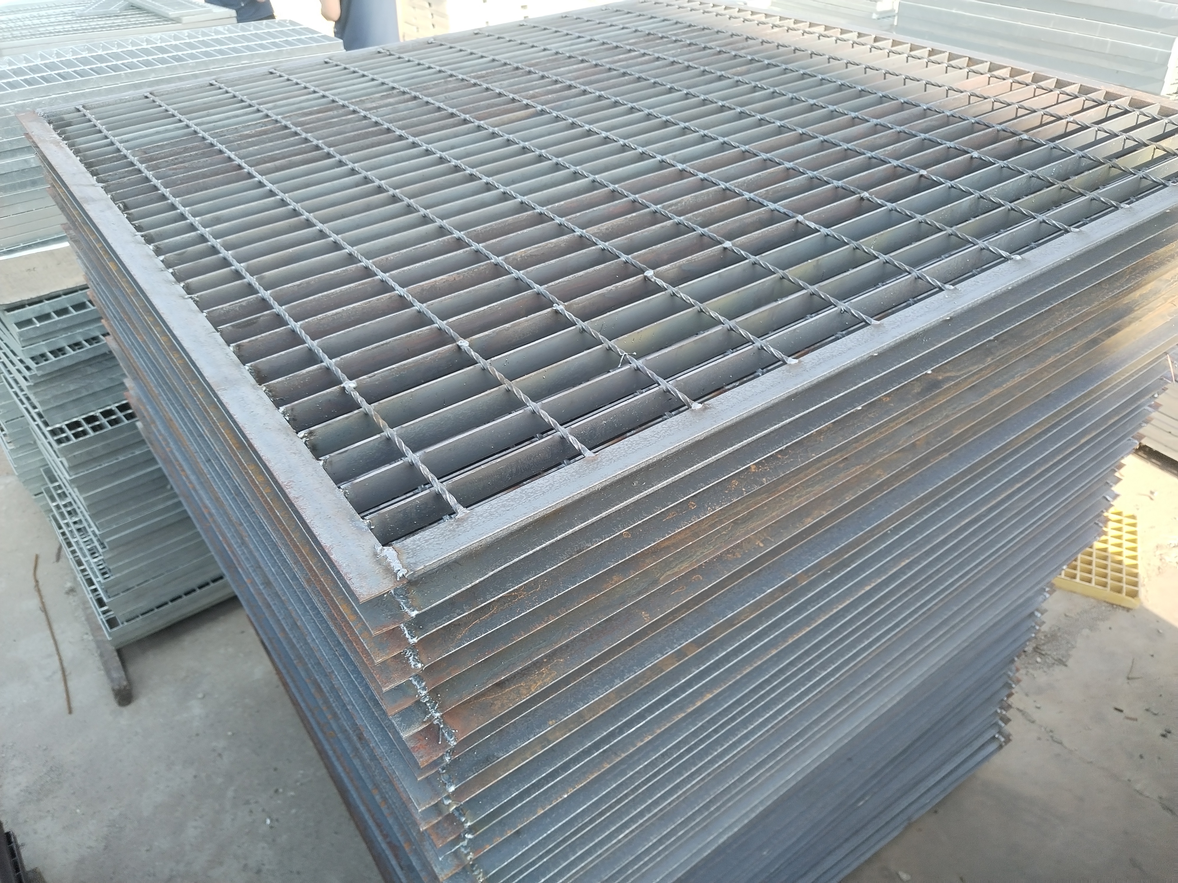 钢格栅a集水井格栅盖板a集水井格栅盖板厂家